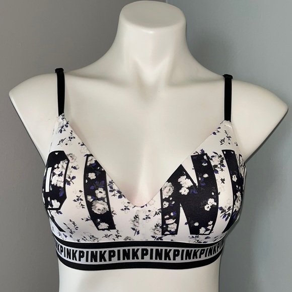 NWOT PINK wireless wear everywhere bra - Picture 1 of 5
